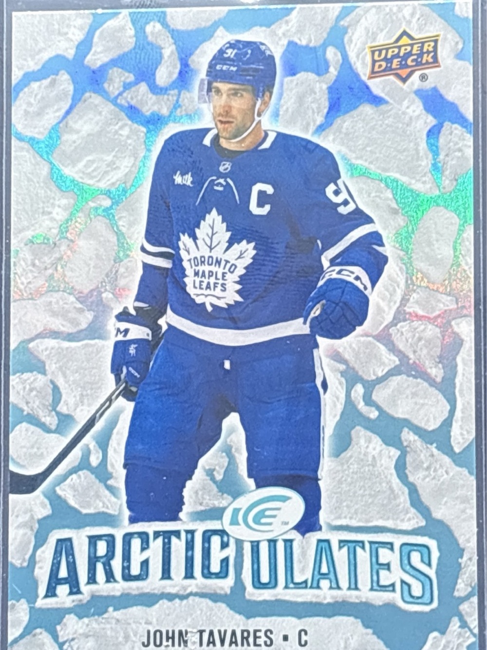 Upper Deck Arctic Ulates John Tavares Hockey Trading Card